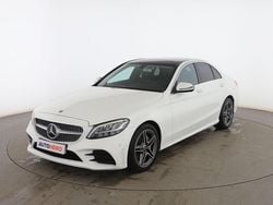 Blanco Usado 2020 Mercedes C200 AMG line Berlina | 31.399 € (Precio justo)