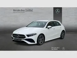 Blanco Usado 2024 Mercedes A200 AMG line Berlina | 33.990 € (Buen precio)