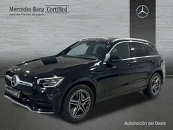 Negro Usado 2021 Mercedes GLC220 AMG line SUV | 40.900 € (Precio justo)