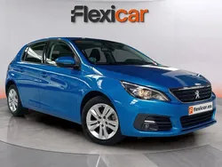Azul Usado 2021 Peugeot 308 Active Berlina | 11.490 € (Buen precio)