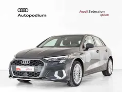 Gris Usado 2022 Audi A3 Sportback Advanced Utilitario | 22.150 € (Precio justo)