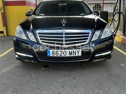 Negro Usado 2009 Mercedes E350 Avantgarde Berlina | 12.000 € (Buen precio)