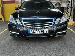 Negro Usado 2009 Mercedes E350 Avantgarde Berlina | 12.000 € (Precio justo)