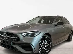 Gris Usado 2024 Mercedes C220 Familiar | 47.900 € (Precio justo)