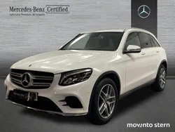 Blanco polar Usado 2017 Mercedes GLC220 AMG line SUV | 29.500 € (Precio justo)