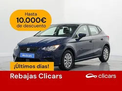 Azul Usado 2018 Seat Ibiza Reference Berlina | 9990 € (Precio justo)