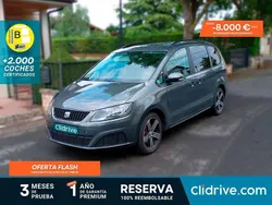 Gris Usado 2012 Seat Alhambra Ecomotive Monovolumen | 10.490 € (Precio justo)