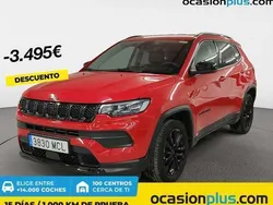 Rojo Usado 2022 Jeep Compass Night Eagle SUV | 23.455 € (Un poco caro)