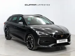 Negro Usado 2024 Cupra Leon Familiar | 26.900 € (Un poco caro)