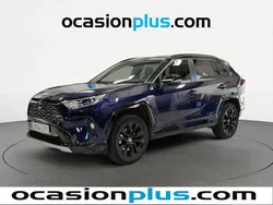 Azul Usado 2021 Toyota RAV4 Hybrid Style SUV | 30.173 € (Precio justo)