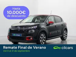 Negro Usado 2018 Citroën C3 PureTech Utilitario | 9590 € (Precio justo)