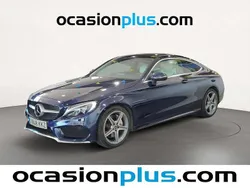 Azul Usado 2018 Mercedes C300 AMG Coupe | 31.728 € (Precio justo)