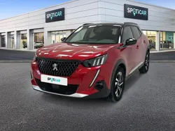 Rojo Usado 2020 Peugeot 2008 GT-line SUV | 18.900 € (Un poco caro)
