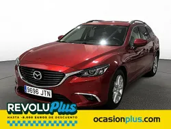 Rojo Usado 2016 Mazda 6 Style+ Familiar | 17.800 € (Un poco caro)