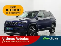 Azul Usado 2021 Jeep Compass Limited SUV | 21.490 € (Precio justo)