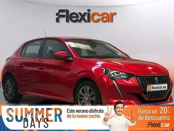 Rojo Usado 2021 Peugeot 208 Active Utilitario | 14.490 € (Un poco caro)