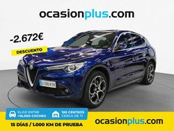 Azul Usado 2019 Alfa Romeo Stelvio Executive SUV | 29.400 € (Un poco caro)