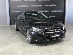 Negro Usado 2015 Mercedes C220 Familiar | 17.500 € (Un poco caro)