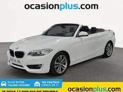 Blanco Usado 2016 BMW 218 Descapotable | 19.200 € (Precio justo)