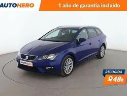 Azul Usado 2018 Seat Leon Style Familiar | 15.499 € (Precio justo)