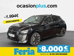 Negro Usado 2025 Peugeot 208 Allure Utilitario | 17.950 € (Un poco caro)