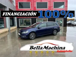 Azul Usado 2019 VW Golf VII Sportline Familiar | 11.450 € (Precio justo)