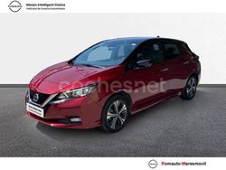 Carroceria bitono (ruby red midnight black) Usado 2021 Nissan Leaf Tekna Utilitario | 21.900 € (Caro)