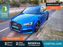 Azul Usado 2019 Audi A3 Sportback S-Line Utilitario | 25.490 € (Un poco caro)