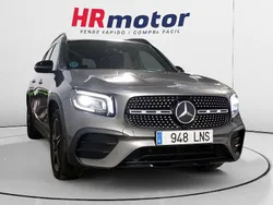 Gris Usado 2021 Mercedes GLB200 AMG line SUV | 33.600 € (Precio justo)