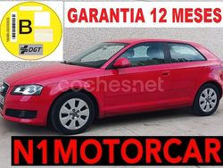 Rojo Usado 2009 Audi A3 Ambiente Berlina | 5990 € (Precio justo)
