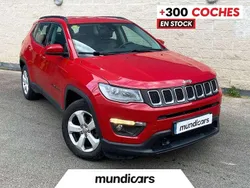 Rojo Usado 2018 Jeep Compass Longitude SUV | 15.990 € (Precio justo)
