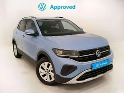 Azul Usado 2024 VW T-Cross Life SUV | 21.950 € (Precio justo)