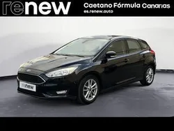Negro Usado 2017 Ford Focus Titanium Berlina | 7632 € (Super precio)