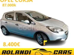 Gris / plata Usado 2015 Opel Corsa Expression Berlina | 8400 € (Precio justo)