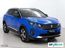 Azul Usado 2021 Peugeot 3008 GT SUV | 21.950 € (Un poco caro)