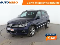 Azul Usado 2014 VW Tiguan R-line SUV | 16.199 € (Precio justo)