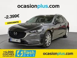 Gris Usado 2023 Mazda 6 Exclusive-Line Berlina | 25.990 € (Precio justo)