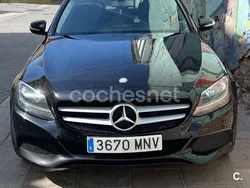 Negro Usado 2015 Mercedes C180 Avantgarde Familiar | 11.500 € (Precio justo)