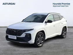 Atlas white (sólido) Usado 2024 Hyundai Tucson N Line SUV | 29.990 € (Caro)