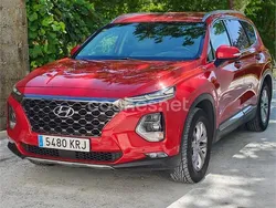 Rojo Usado 2018 Hyundai Santa Fe SUV | 25.499 € (Caro)