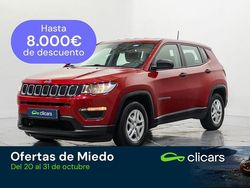 Rojo Usado 2019 Jeep Compass Limited SUV | 15.490 € (Precio justo)