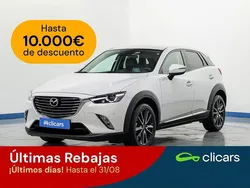Blanco Usado 2018 Mazda CX-3 Luxury SUV | 15.790 € (Precio justo)