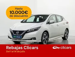 Blanco Usado 2021 Nissan Leaf Acenta Utilitario | 18.490 € (Precio justo)