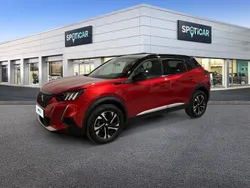 Rojo Usado 2024 Peugeot 2008 Allure SUV | 18.990 € (Precio justo)
