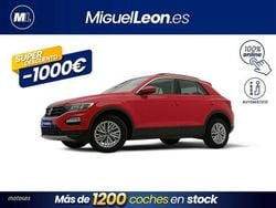 Rojo Usado 2021 VW T-Roc Advance SUV | 19.985 € (Buen precio)