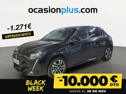Negro Usado 2023 Peugeot 208 Allure Utilitario | 13.790 € (Precio justo)