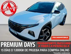 Blanco Usado 2021 Hyundai Tucson SUV | 23.890 € (Buen precio)
