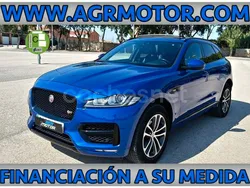 Azul Usado 2018 Jaguar F-Pace R-Sport SUV | 22.400 € (Precio justo)