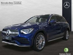 Azul Usado 2021 Mercedes GLC220 SUV | 39.900 € (Un poco caro)