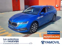 Azul Usado 2021 Skoda Octavia Style Familiar | 21.850 € (Precio justo)